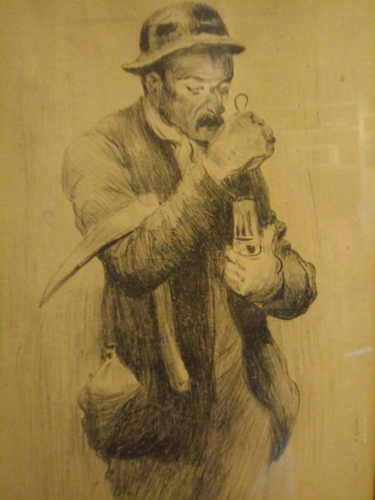 Mijnwerker van Herman Heijenbrock
