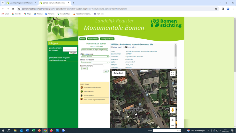 Een treurige motie